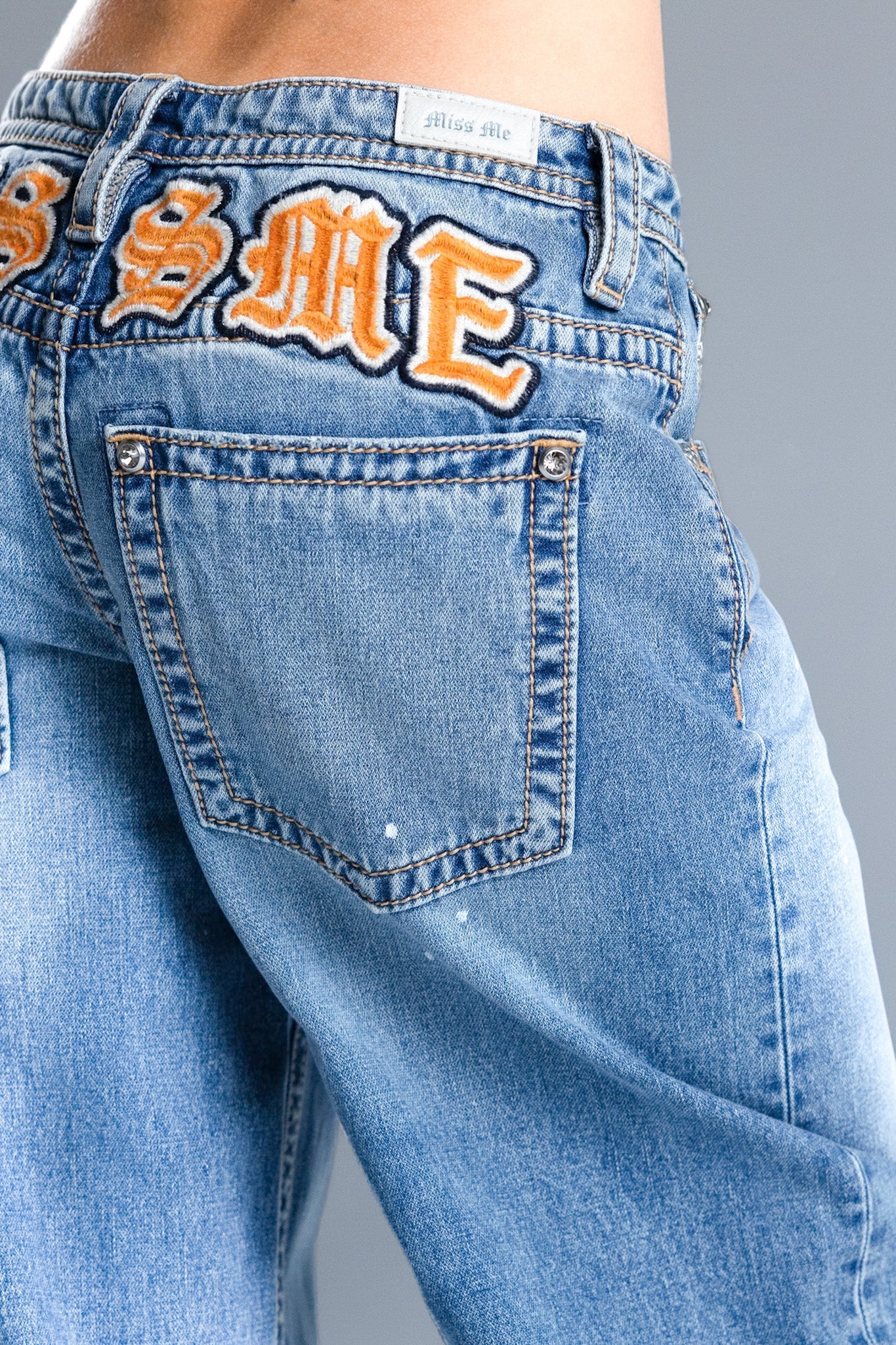 Lyrix Low Rise Baggy Jeans