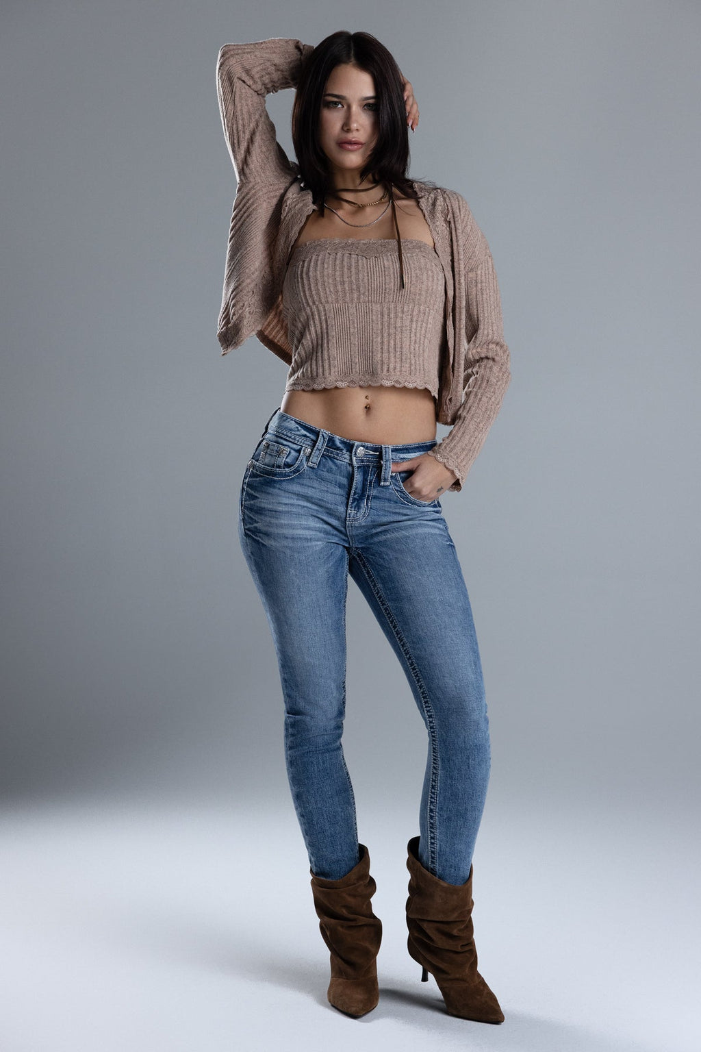 Mirza Cardigan Set