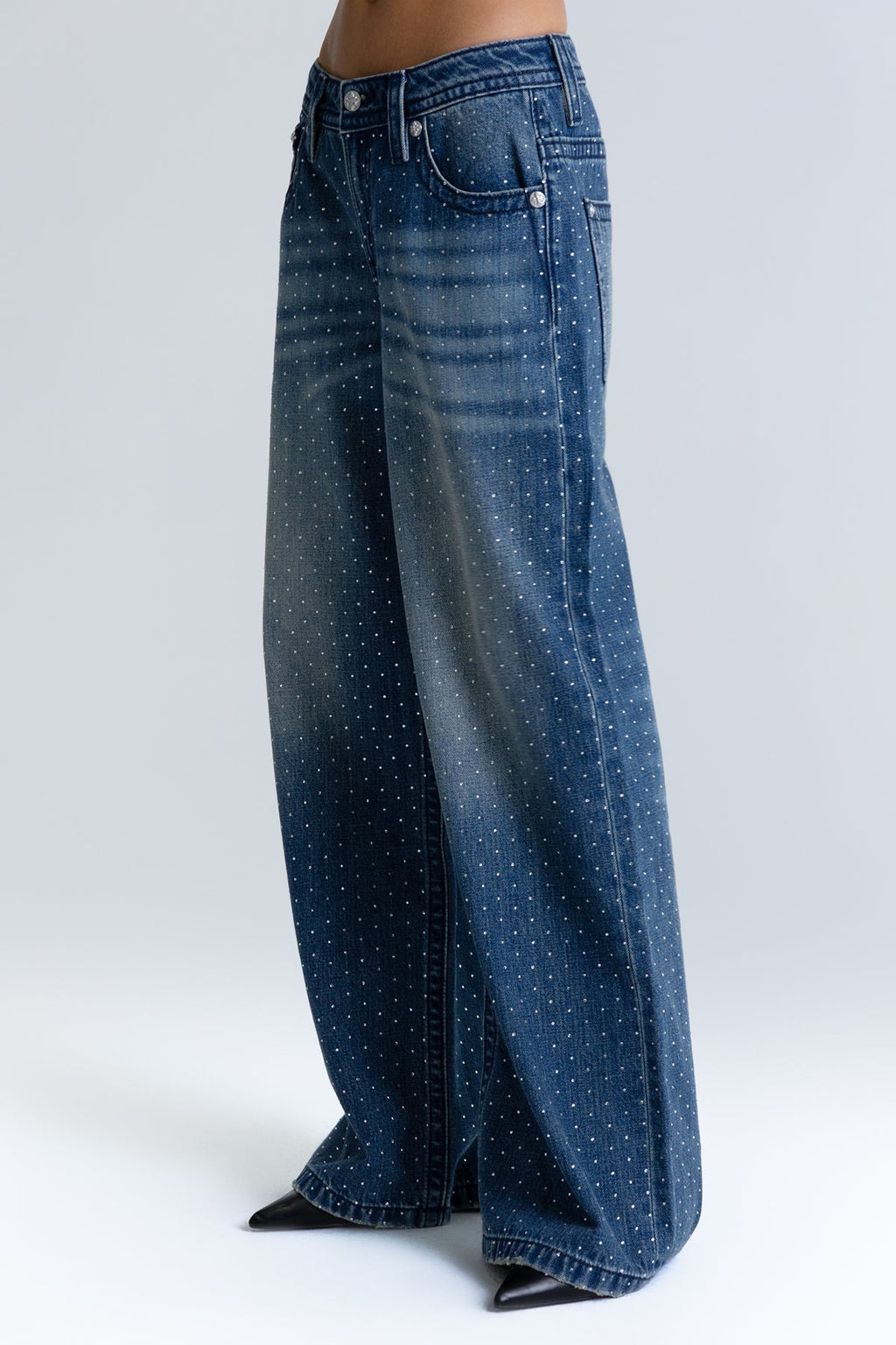 Madonna Baggy Wide Jeans