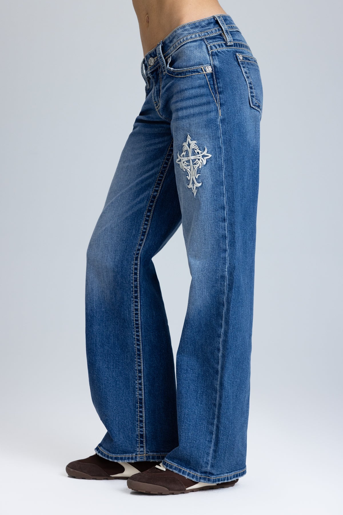 Caspian Low Rise Wide Leg