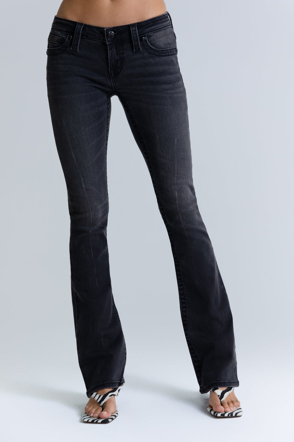 Gabbriette Low Rise Bootcut Jeans
