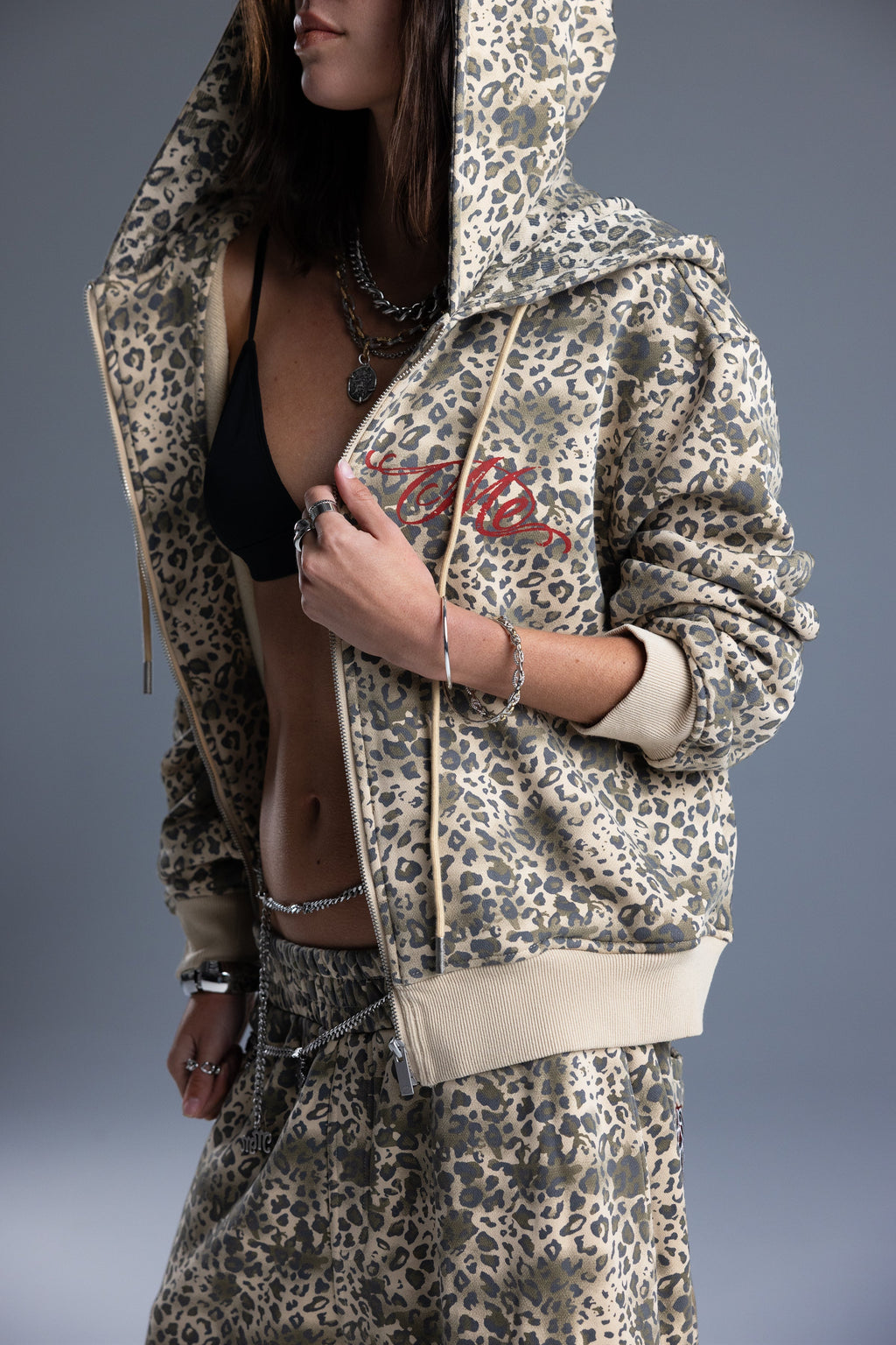 Natasha Double Hoodie Jacket