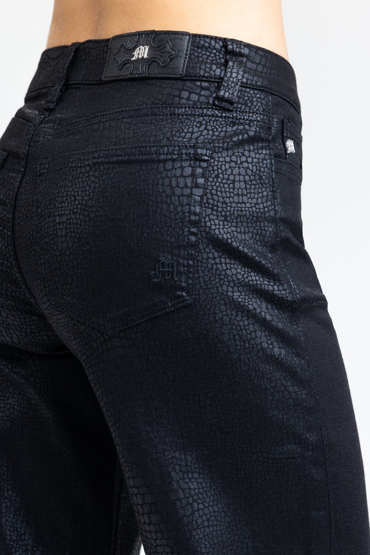 Pia Python Wide Leg