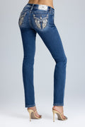 Arissa Wing Straight Jeans