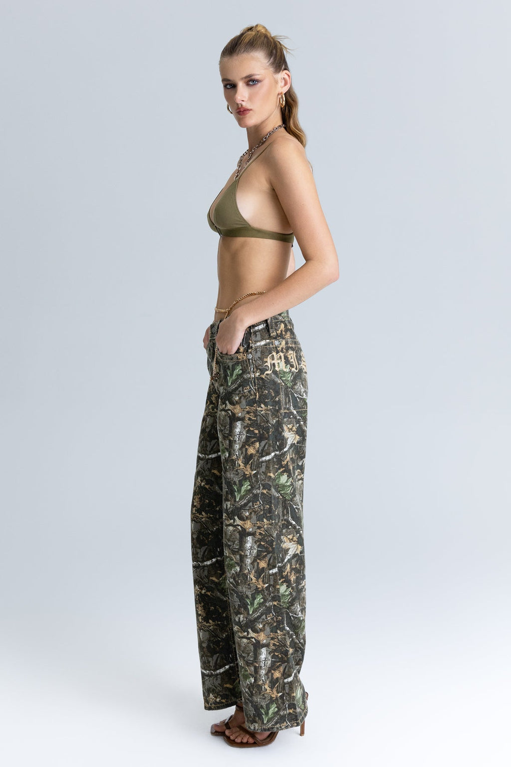 Overdrive Camo Baggy Jeans