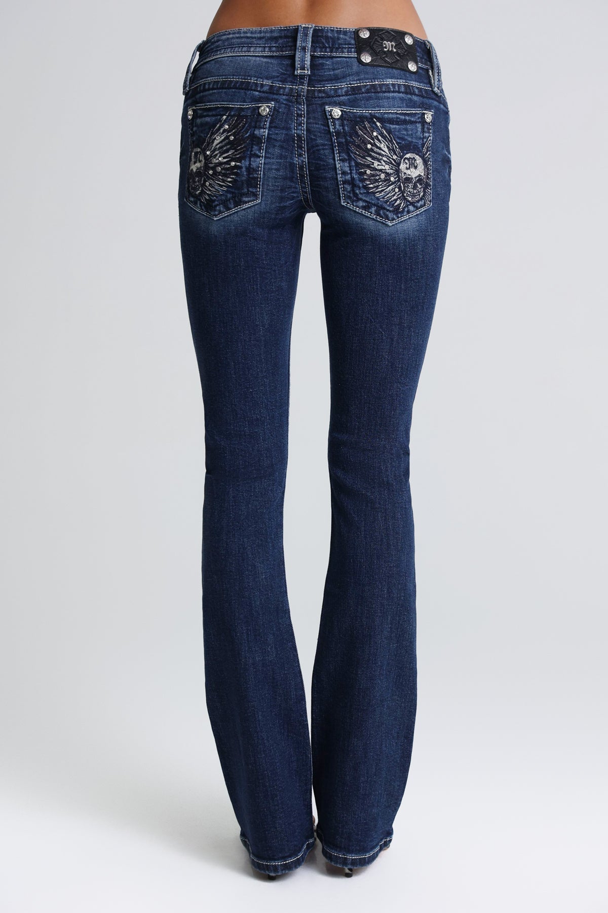 Can't Be Tamed Low Rise Bootcut Jeans