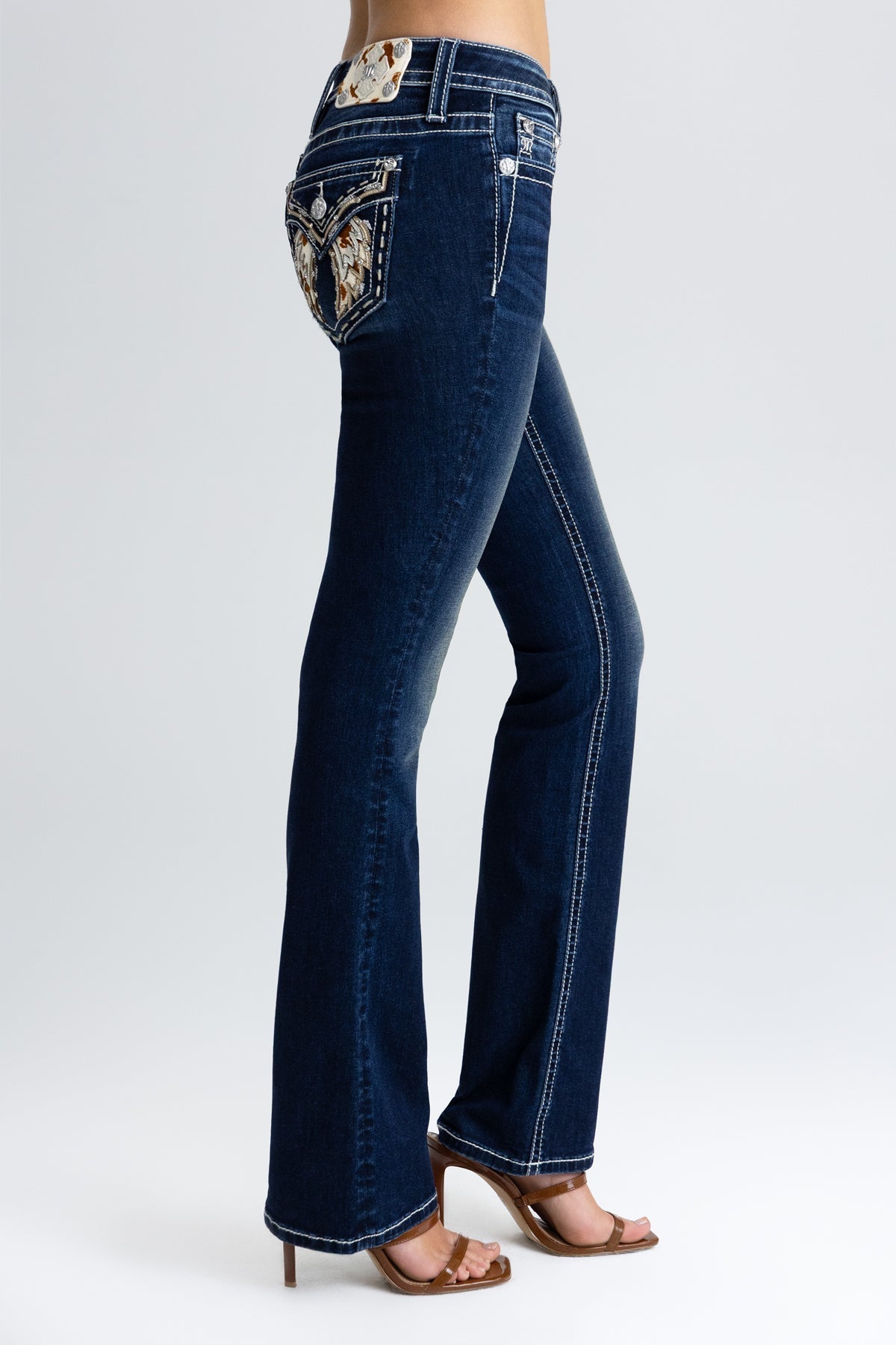 Marleigh Wings Bootcut Jeans