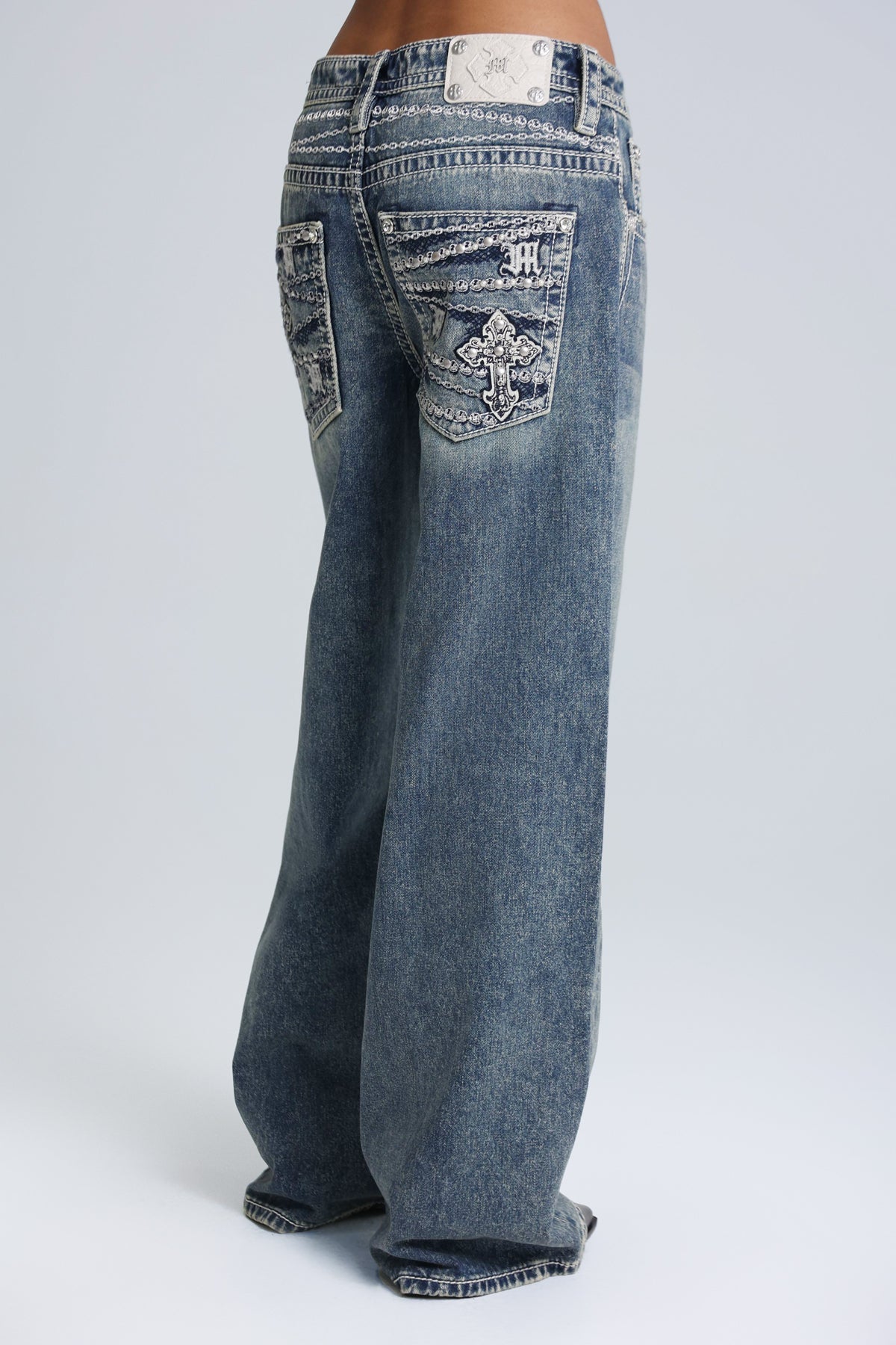 Chamber Low Rise Baggy Jeans