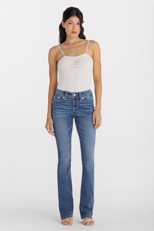 Adalie Fleur Bootcut Jeans
