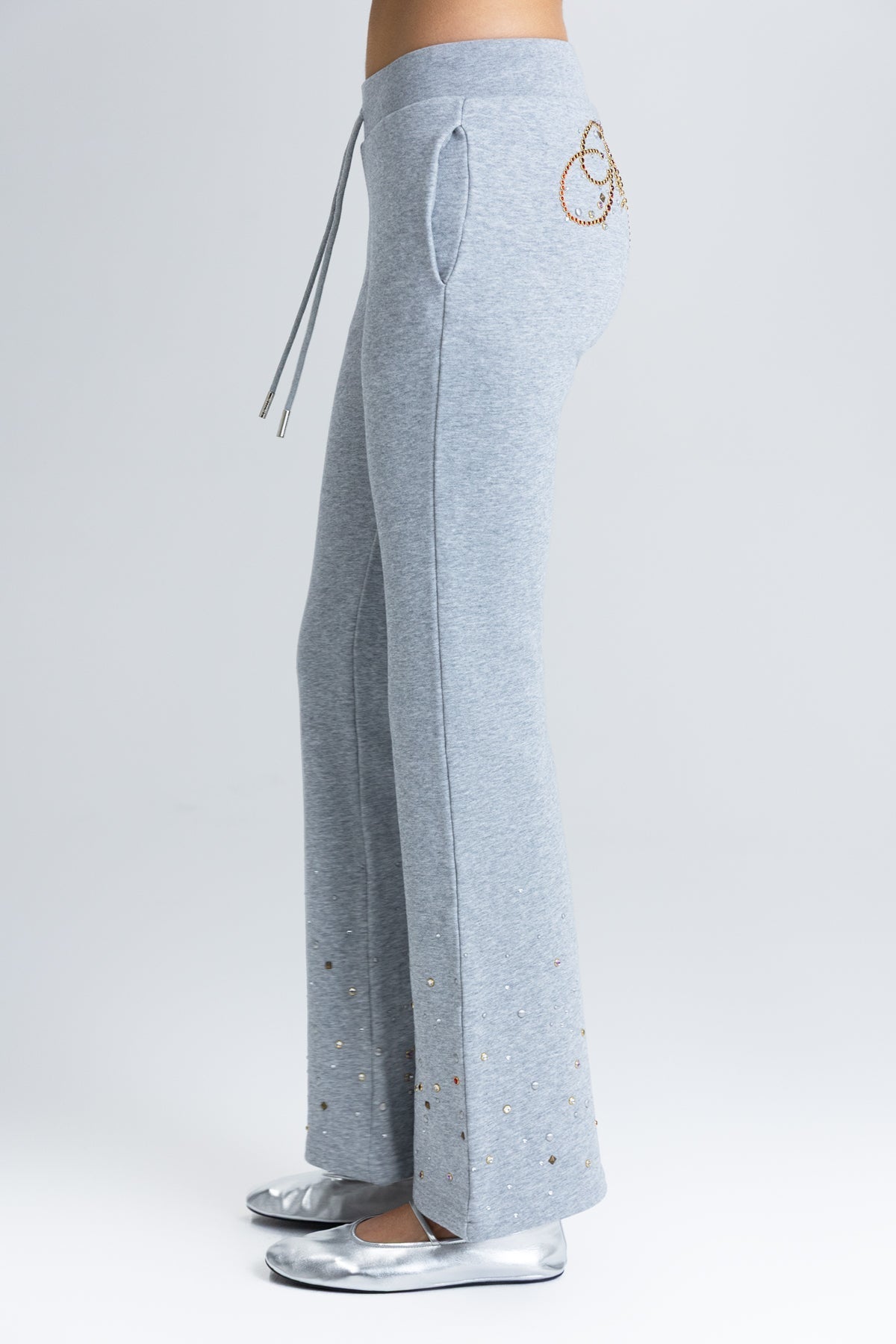 Strobe Rhinestone Sweatpants