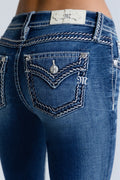 Caroline Stitched Bootcut Jeans