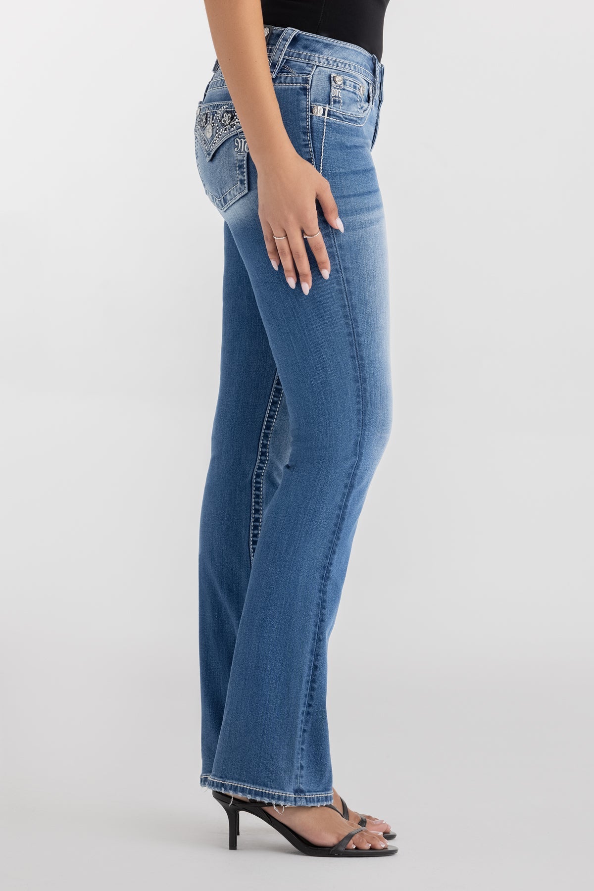 Solene Fleur Bootcut Jeans