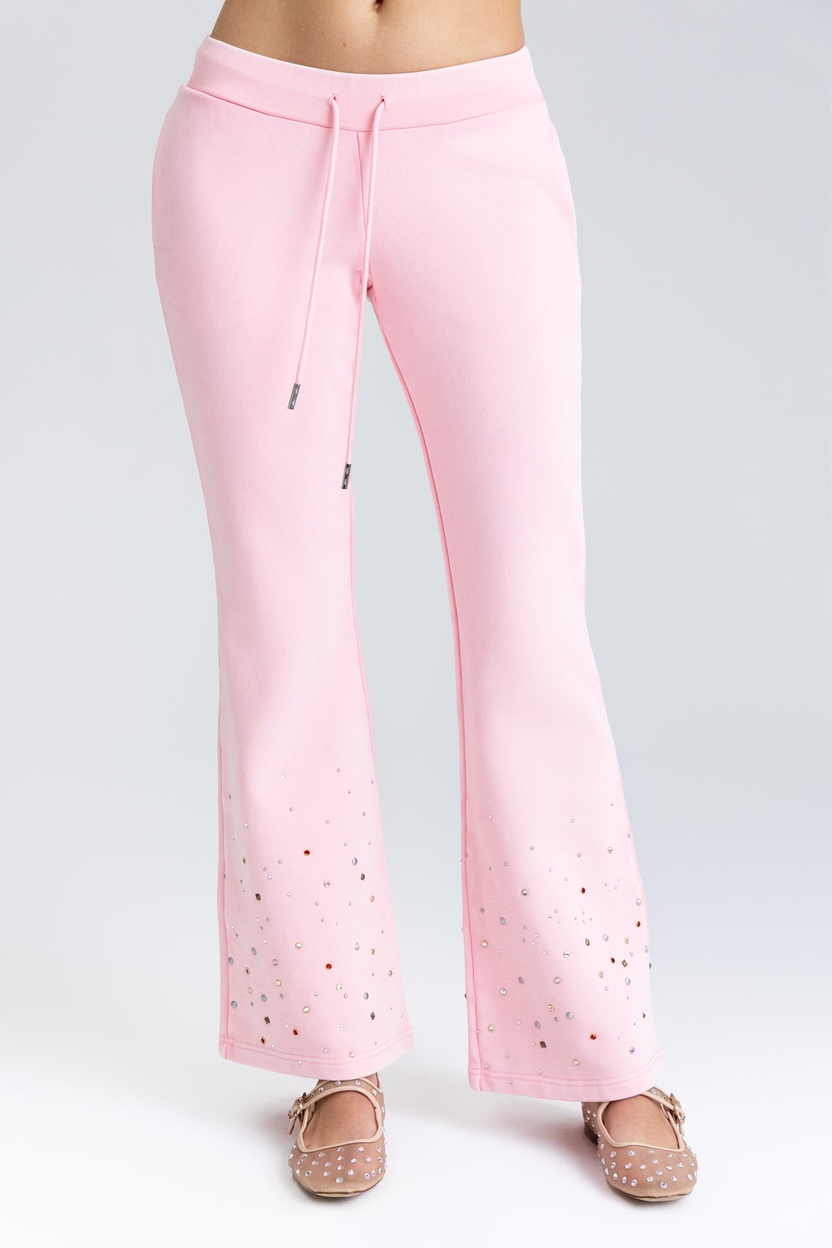 Strobe Rhinestone Sweatpants