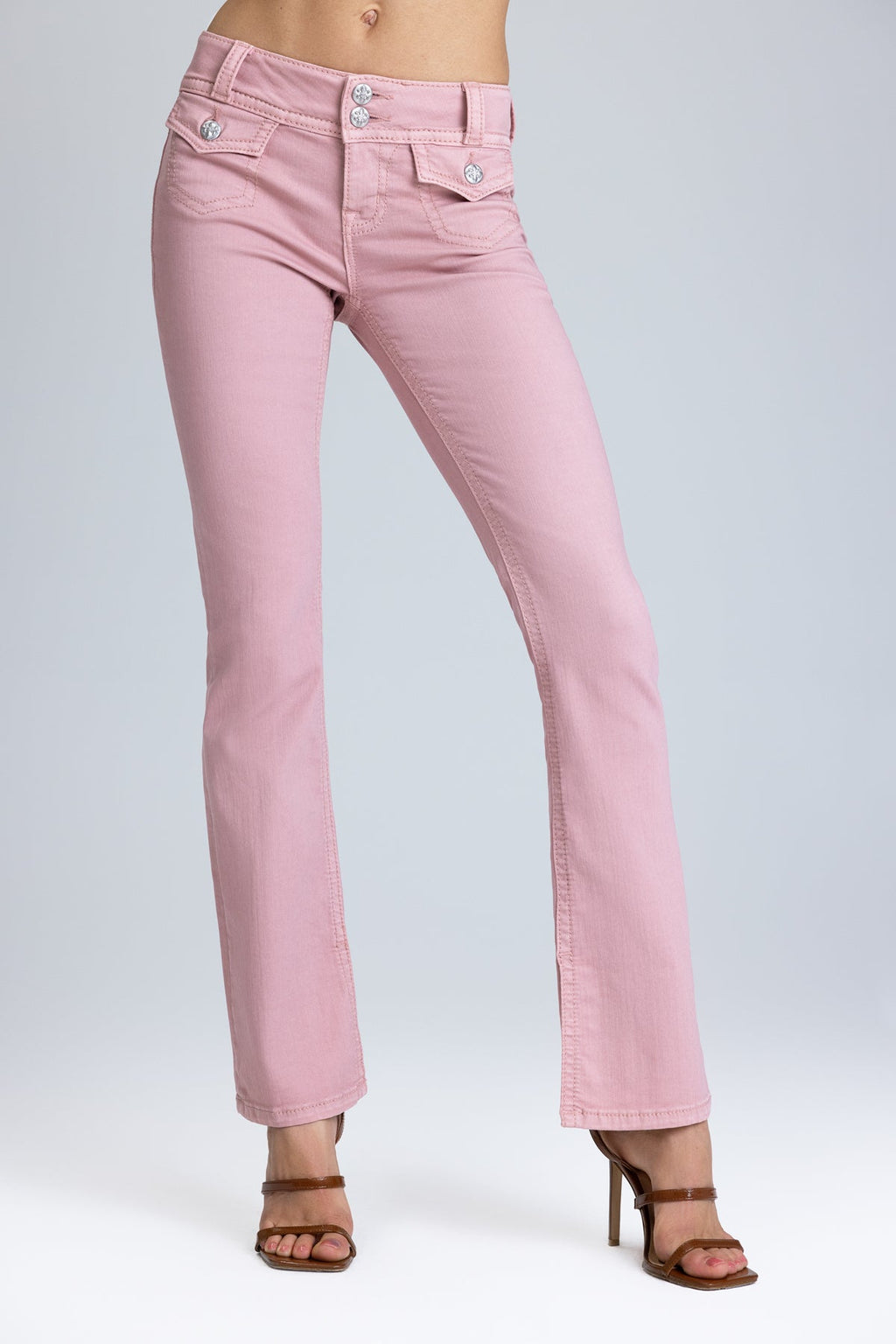 Heavenly Cerise Bootcut Jeans