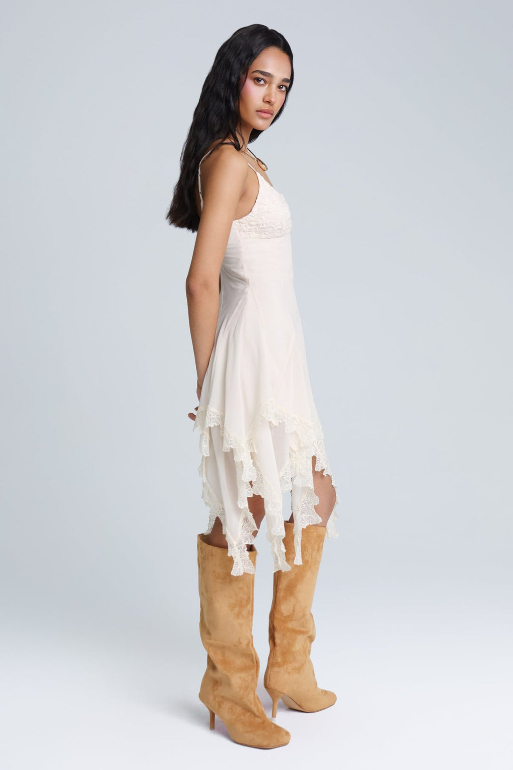 Ester Lace Midi Dress