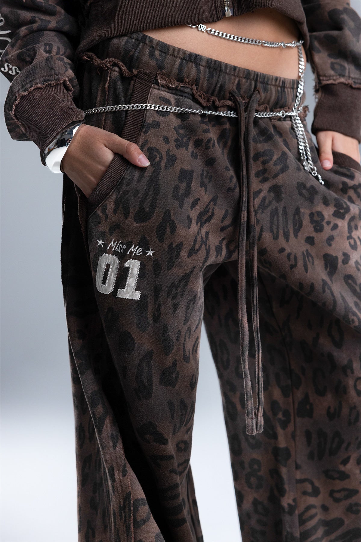 Sidney Leopard Sweatpants