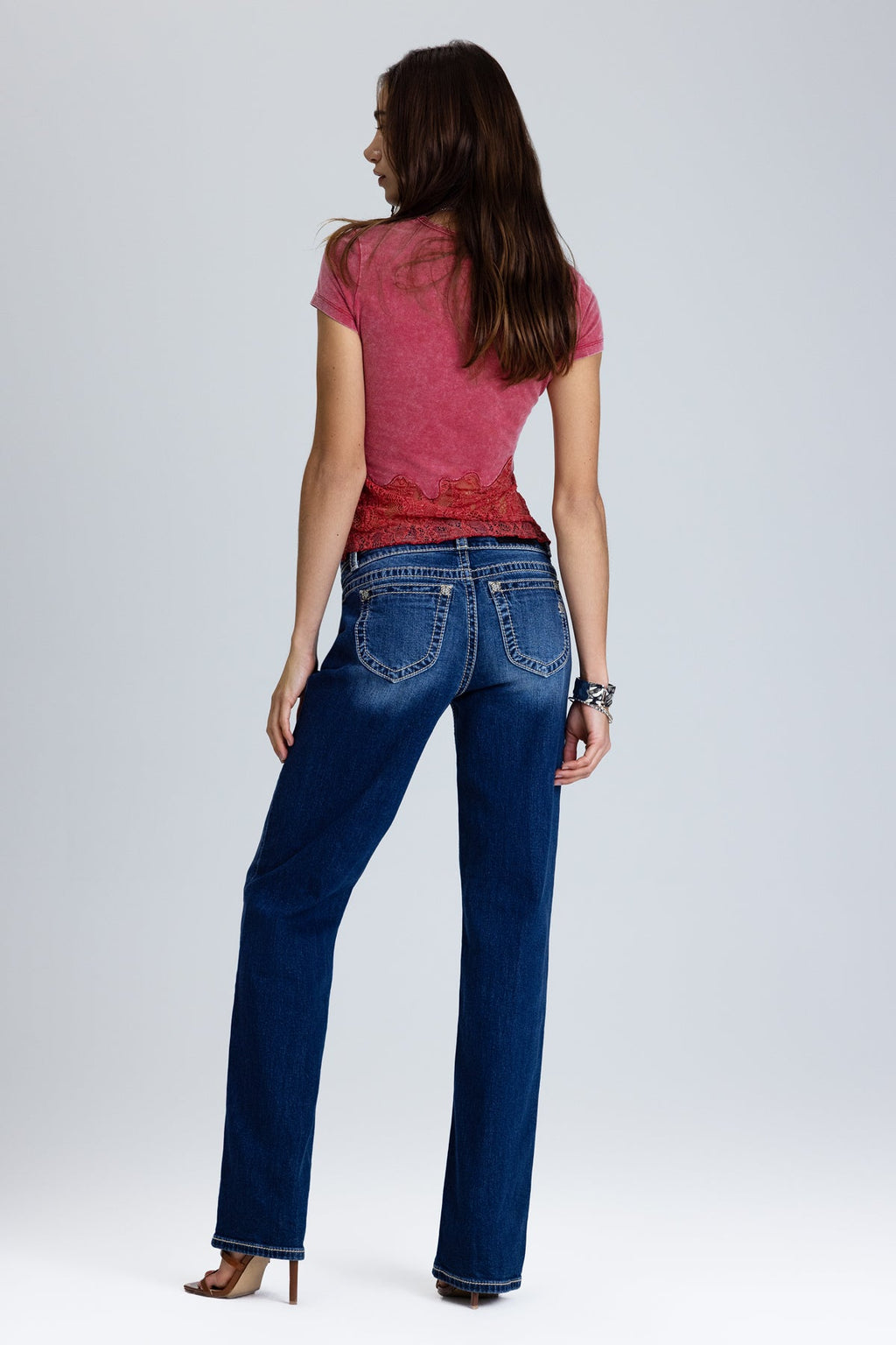 Nila Double Waist Slim Wide