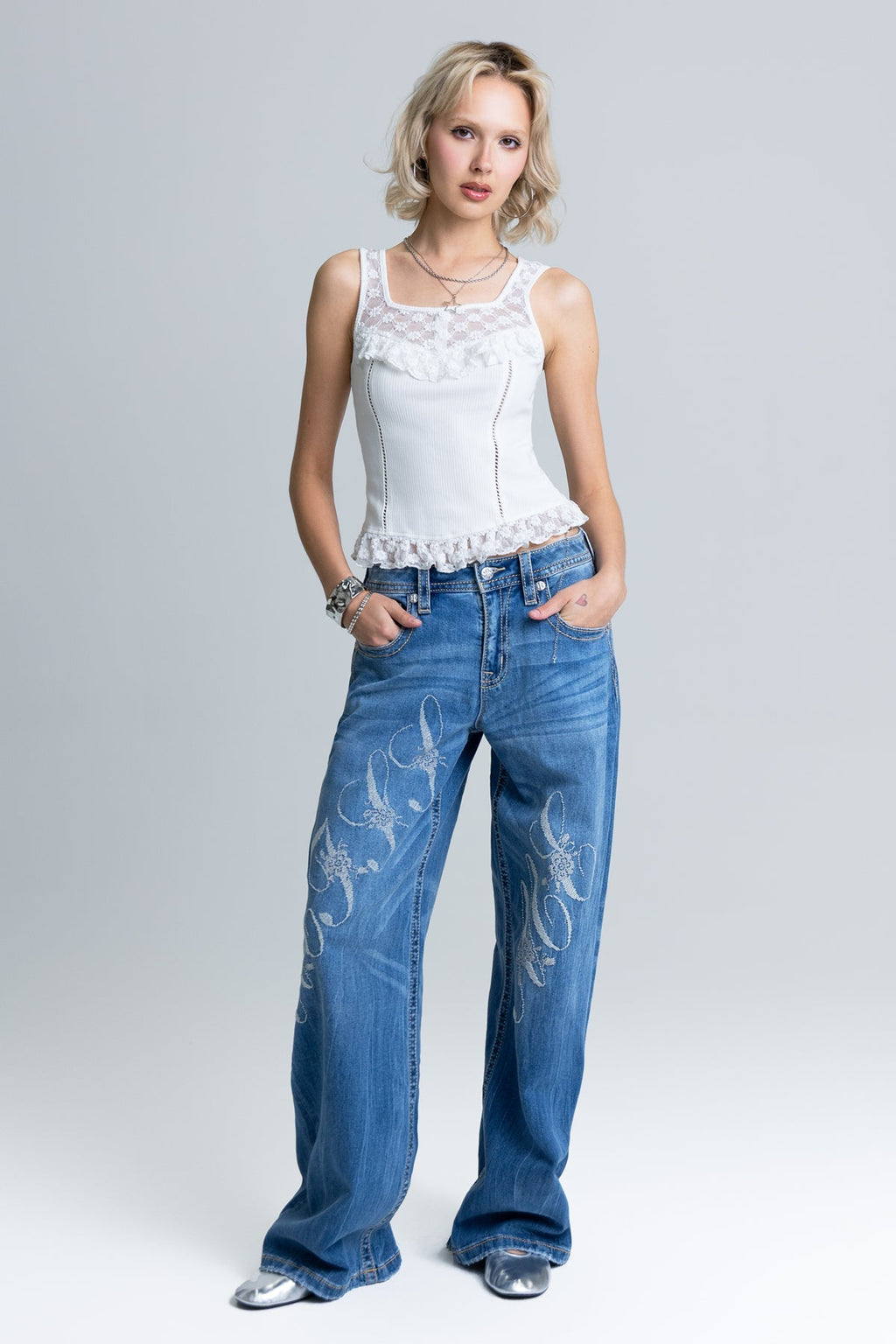 Veil Super Baggy Wide Jeans