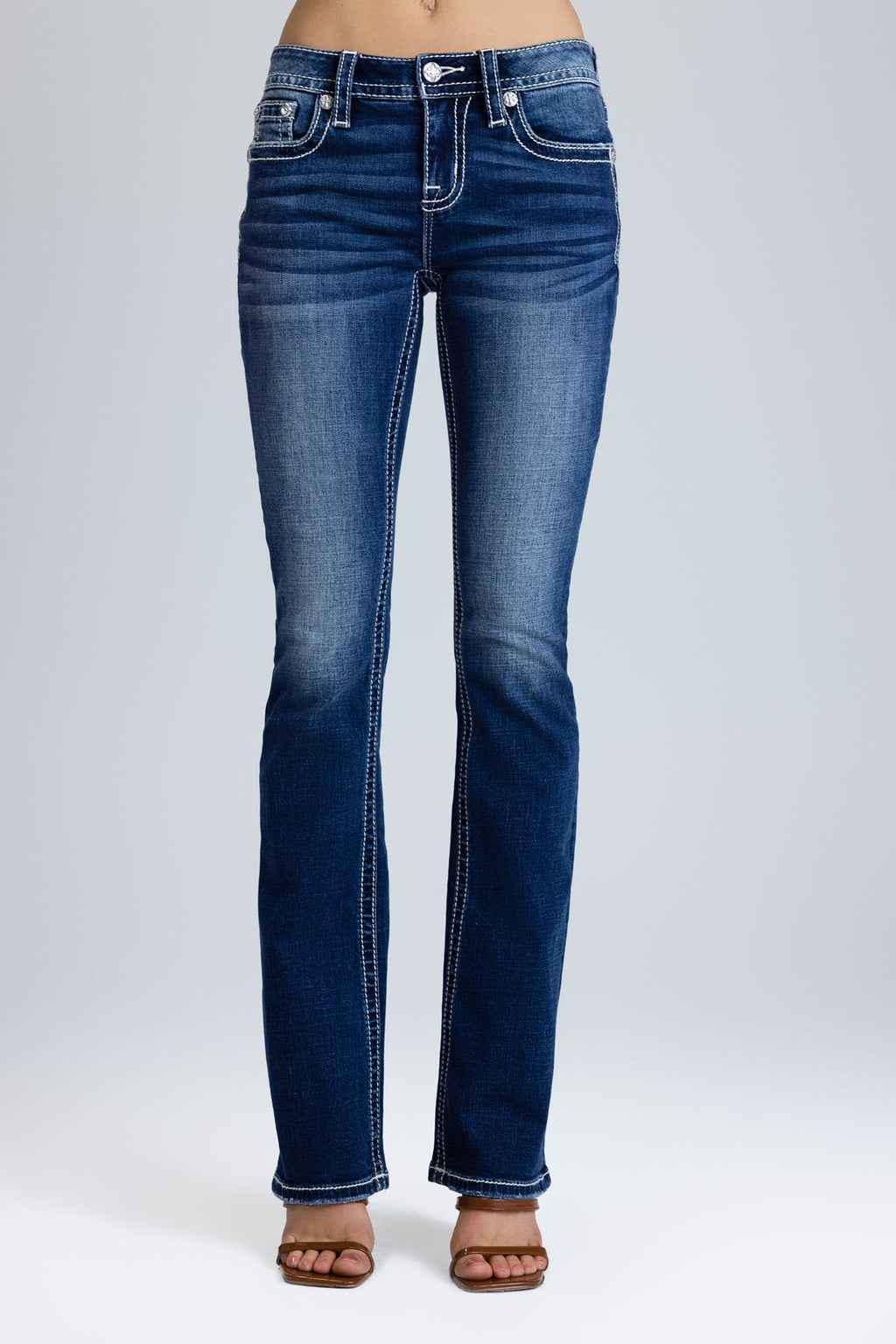 Trinity Wing Bootcut Jeans