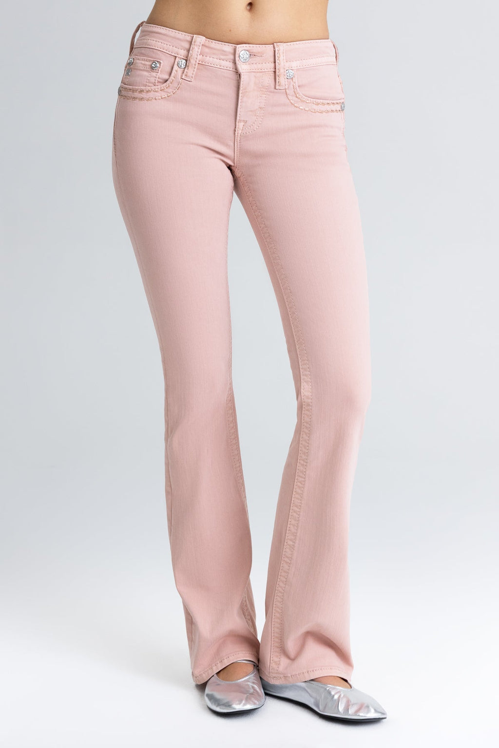 Bella Vie Stitched Bootcut Jeans