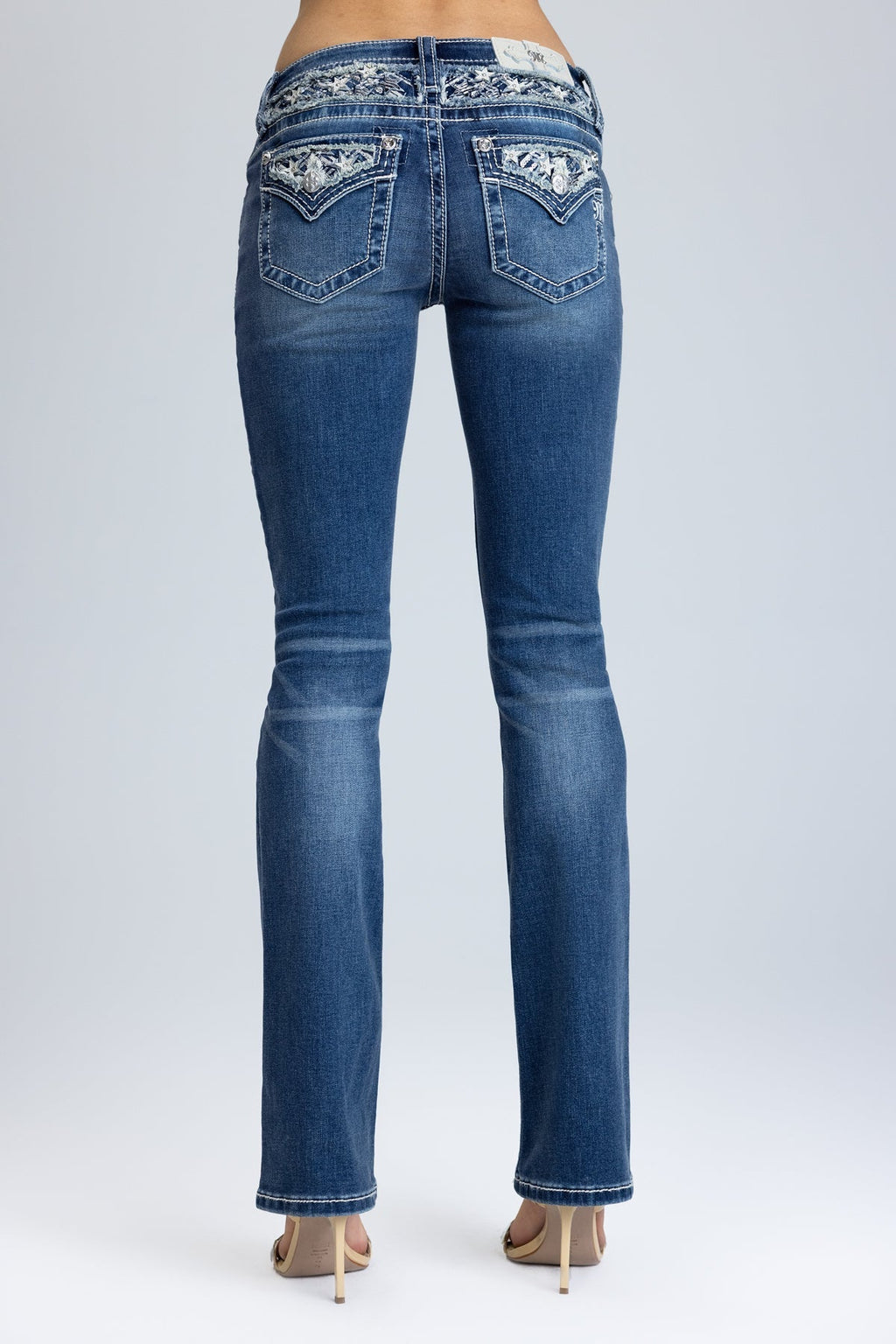 Starlit Low Rise Bootcut Jeans