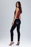 Eclipse Wings Skinny Jeans