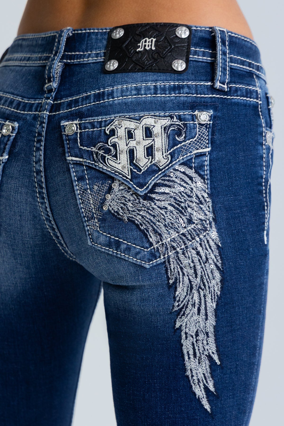 Ethereal Low Rise Bootcut Jeans