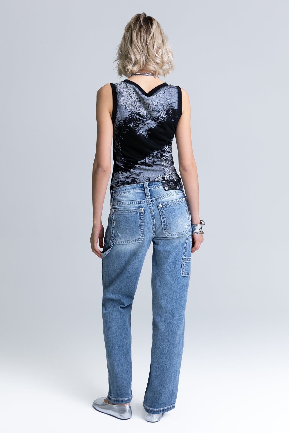 Heather Slim Wide Cargo