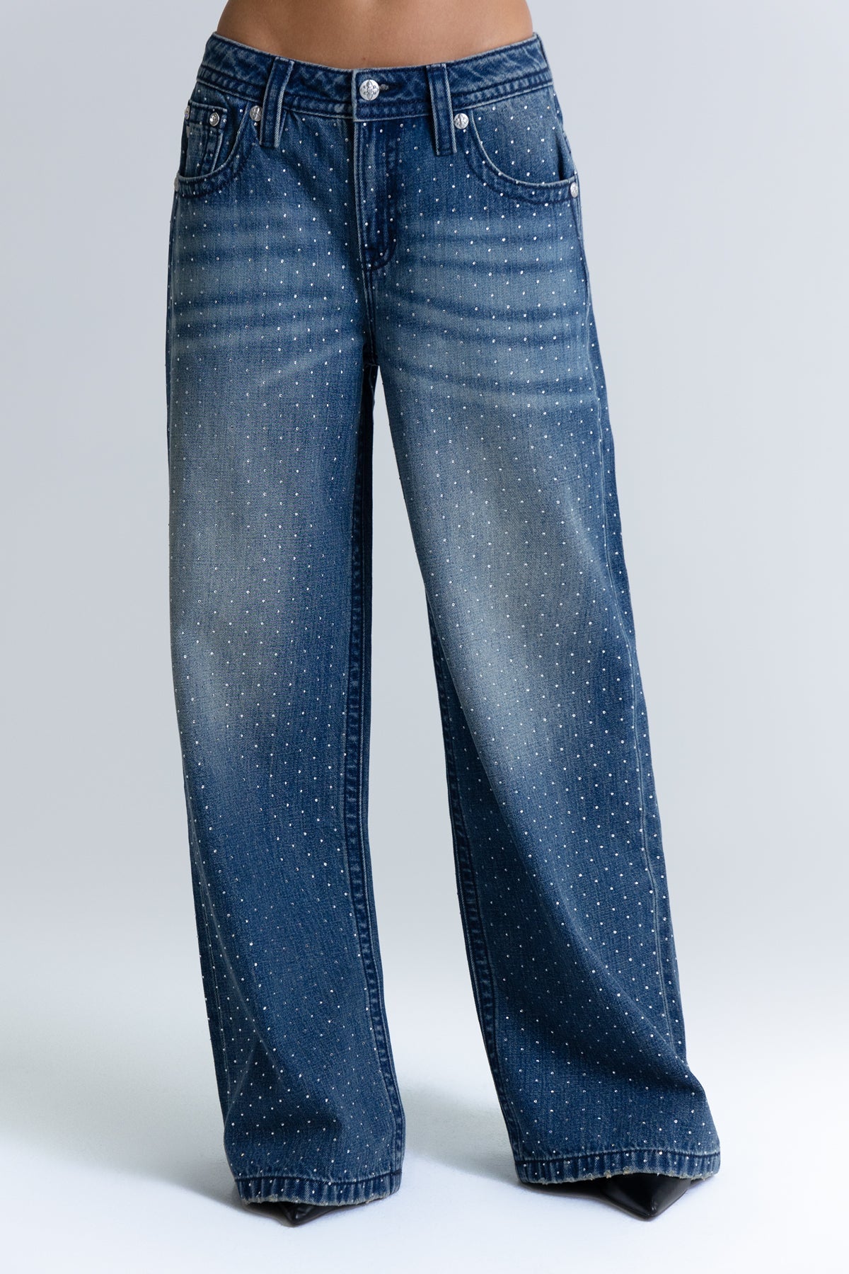 Madonna Baggy Wide Jeans
