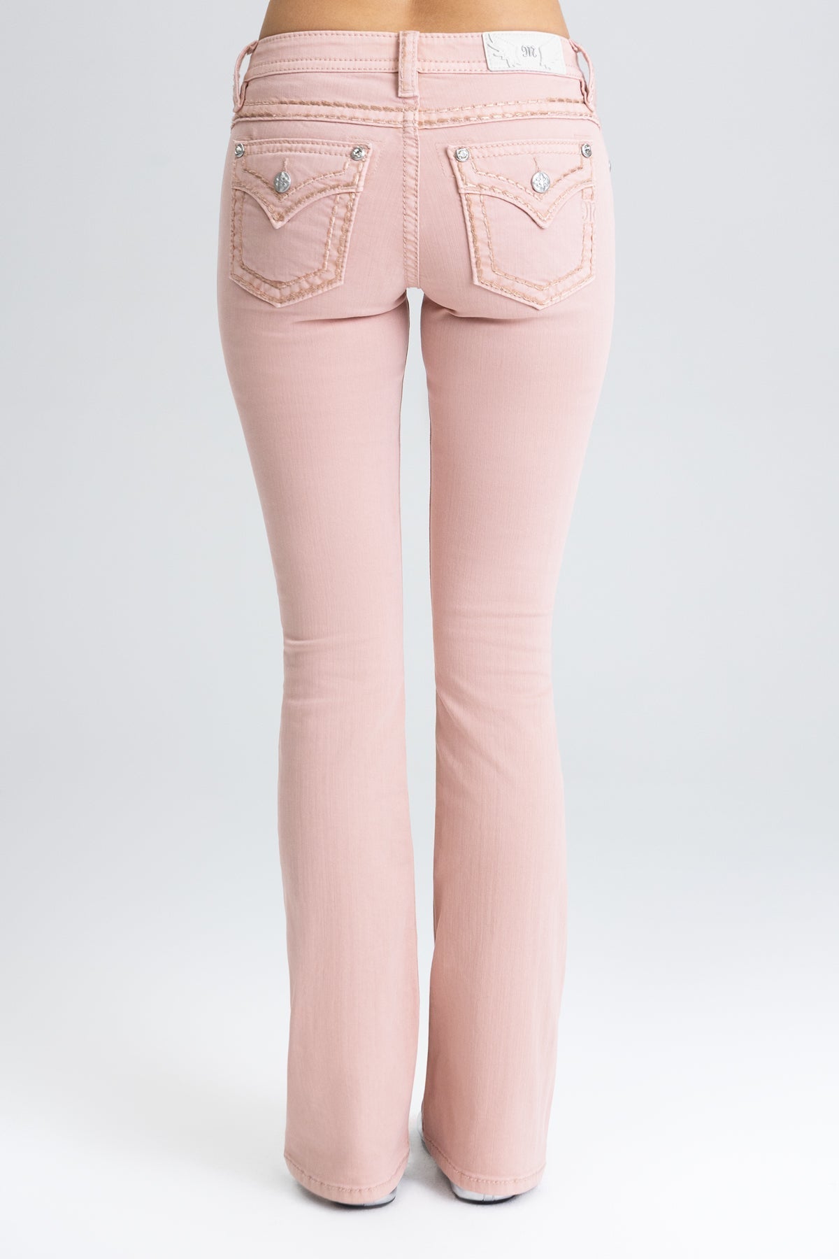 Bella Vie Stitched Bootcut Jeans