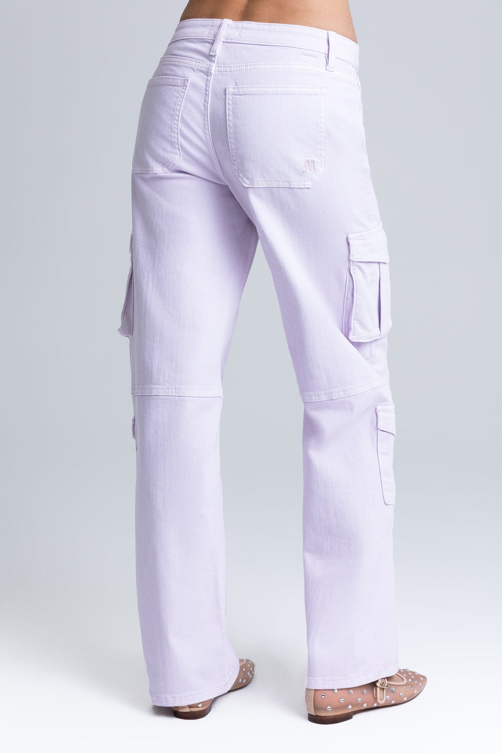 Lilac Cargo Wide Leg
