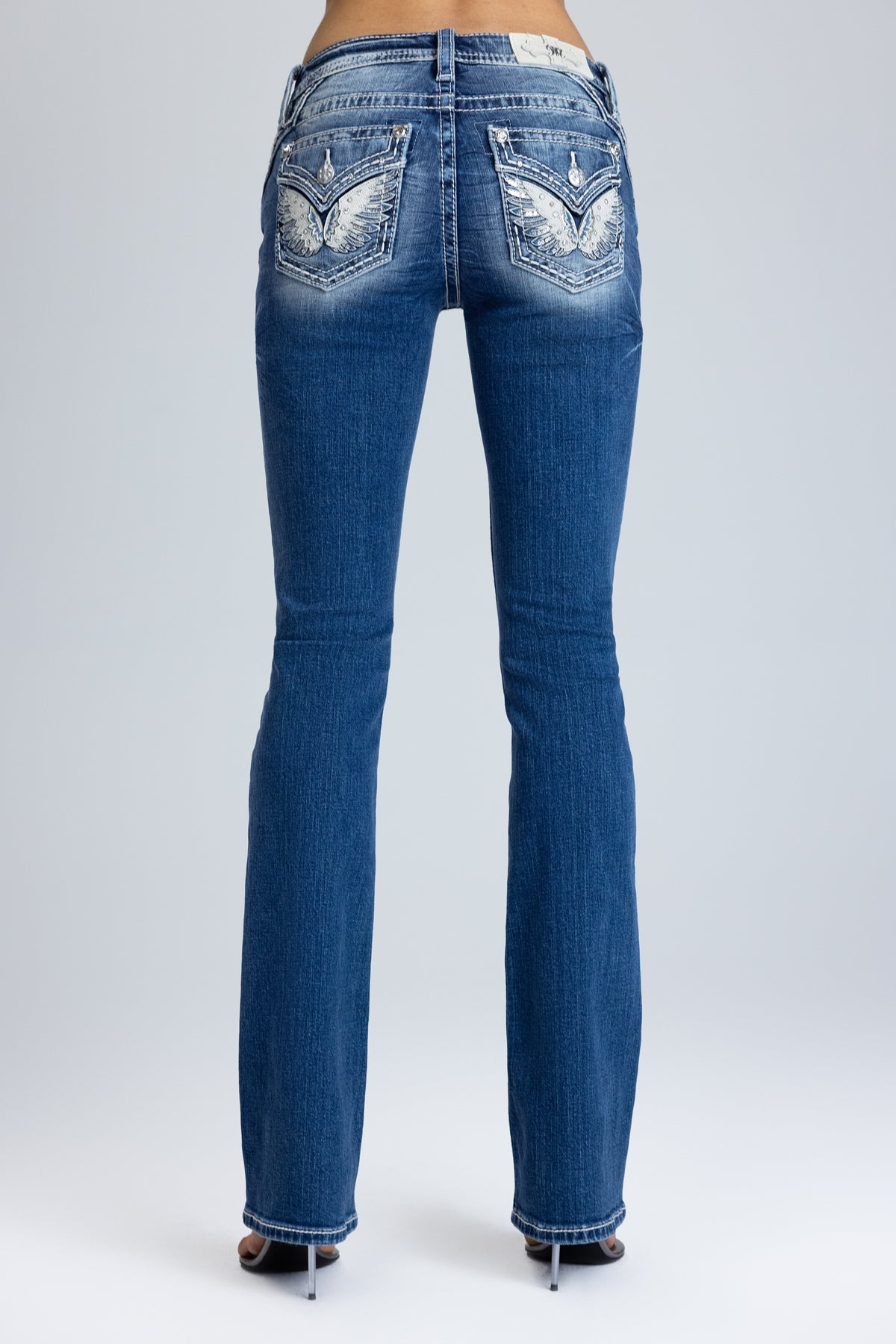 Destinee Wing Bootcut Jeans