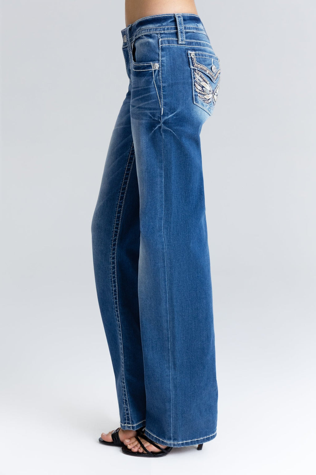 Solara Low Rise Slim Wide