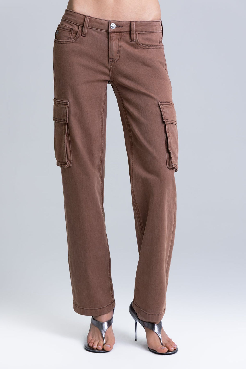 Fawn Low Rise Cargo Slim Wide