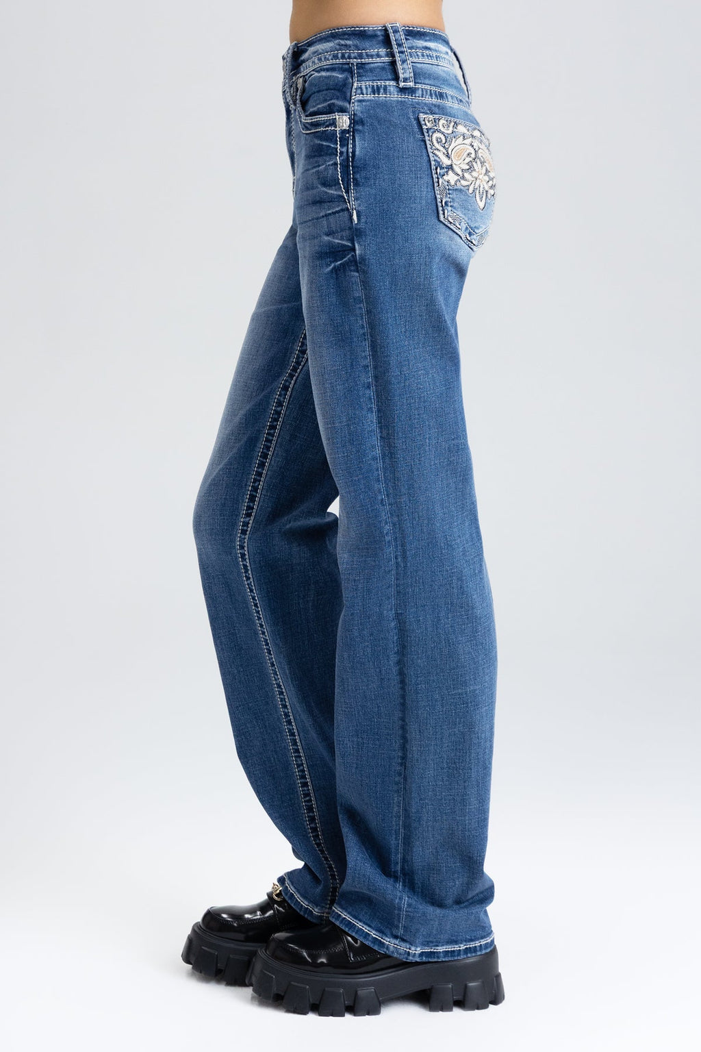 Florian Floral Slim Wide
