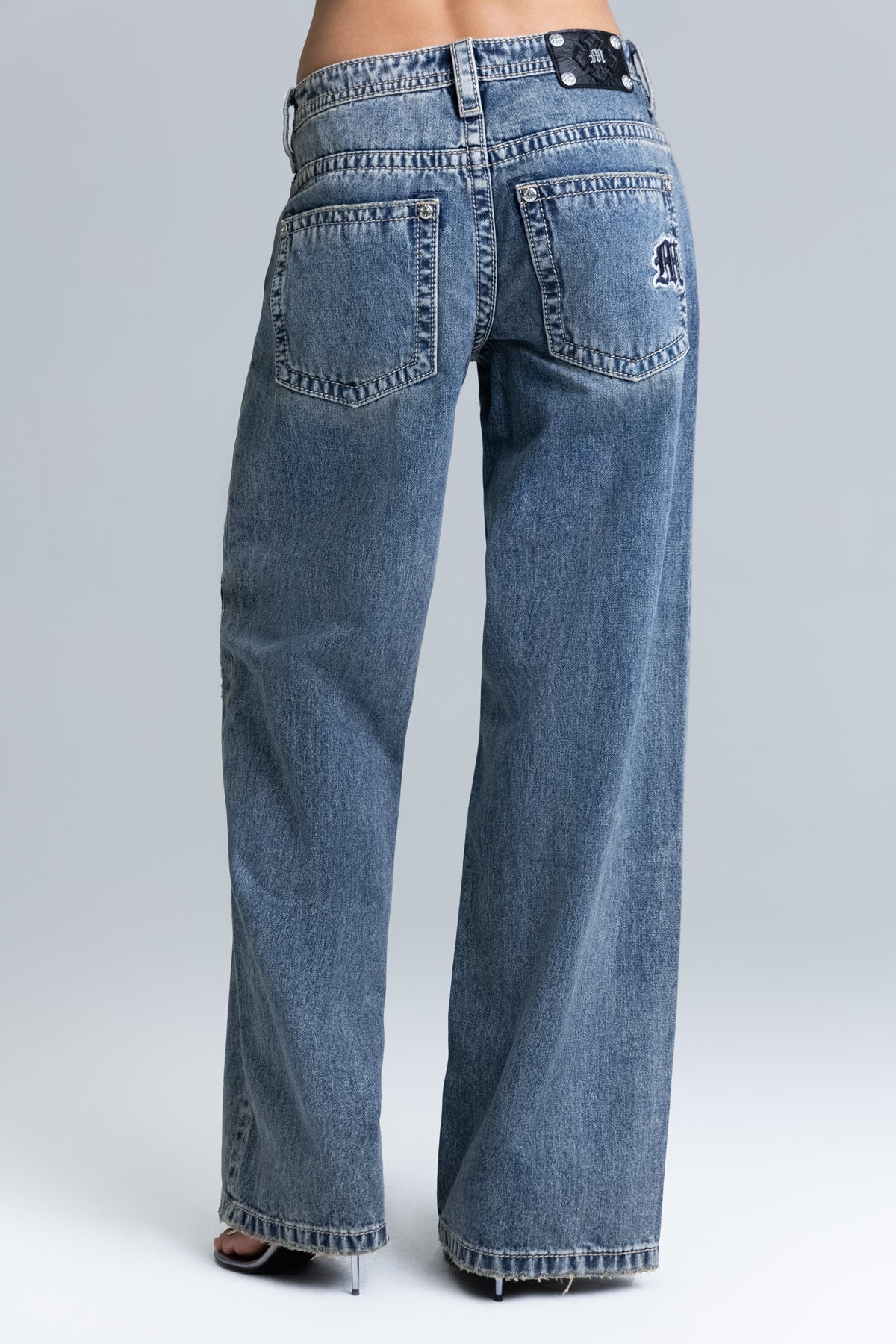 Flint Low Rise Baggy Jeans