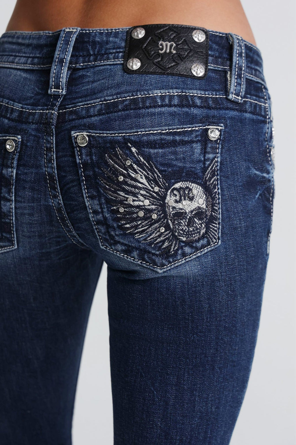 Can't Be Tamed Low Rise Bootcut Jeans