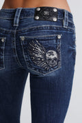 Can't Be Tamed Low Rise Bootcut Jeans