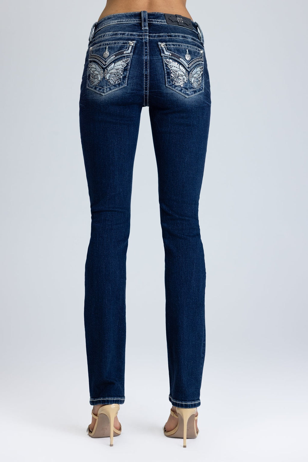 Riyon Wings Straight Jeans