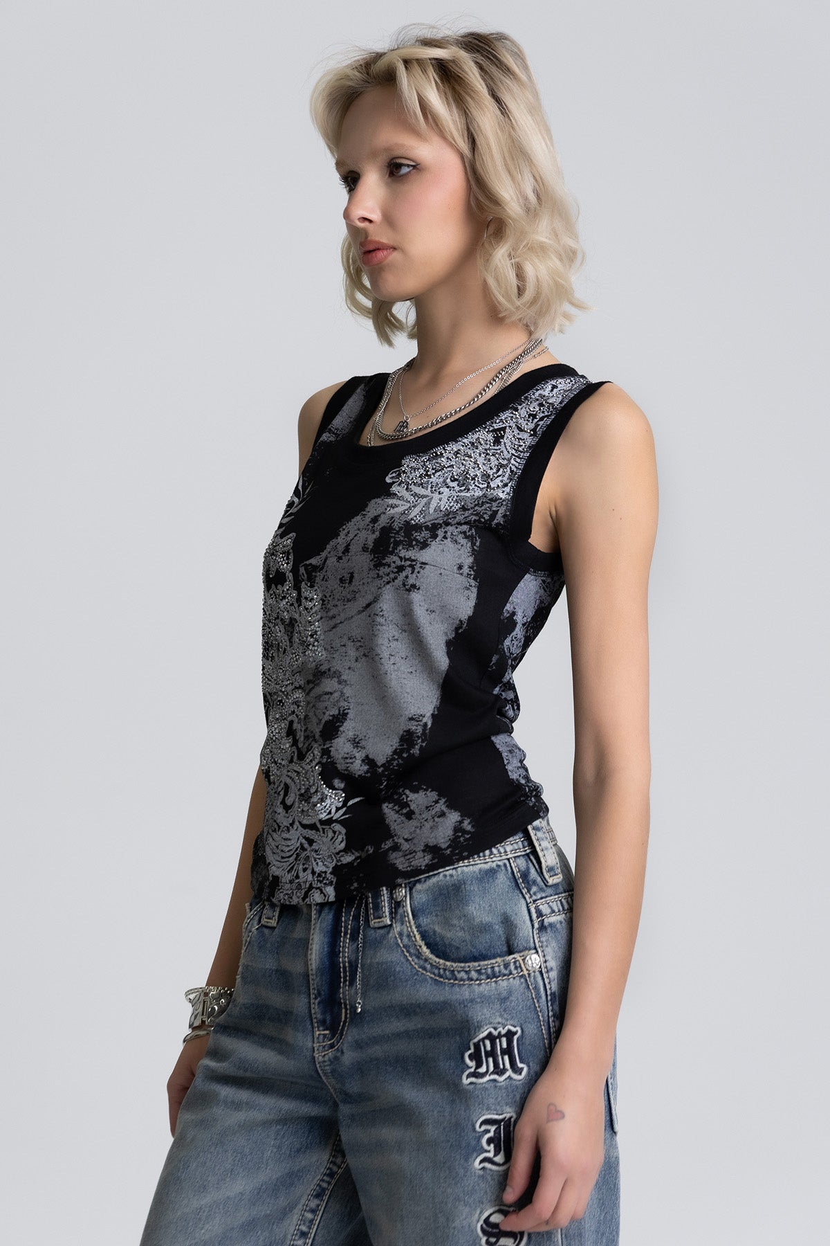 Asphalt Graphic Tank