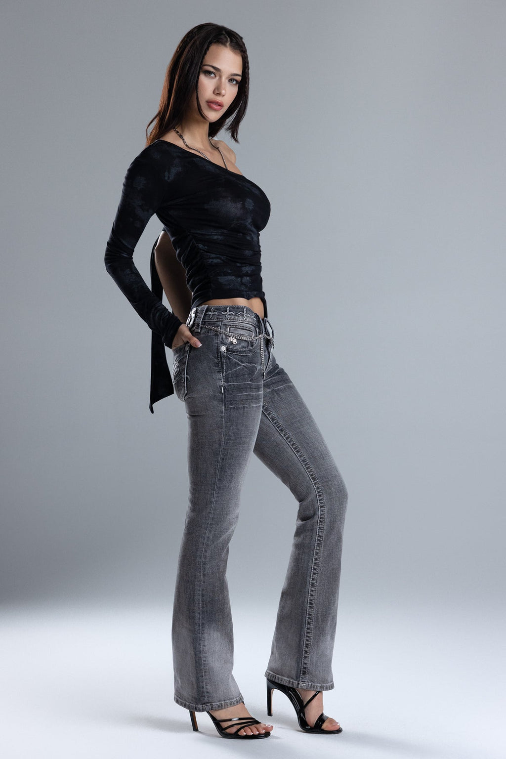 Skylar Low Rise Bootcut Jeans