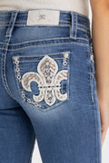 Adalie Fleur Bootcut Jeans