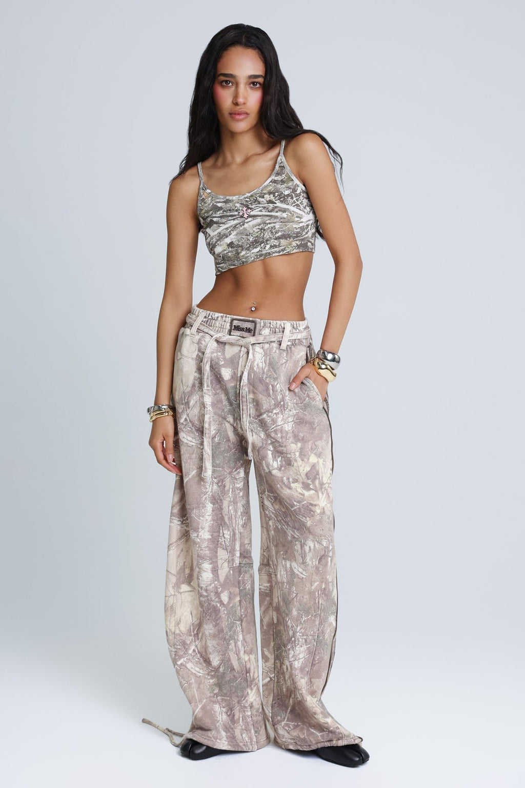 Cadet Camo Cropped Cami