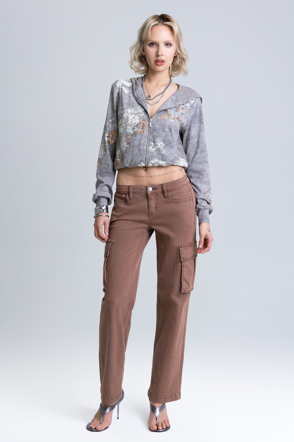 Fawn Low Rise Cargo Slim Wide