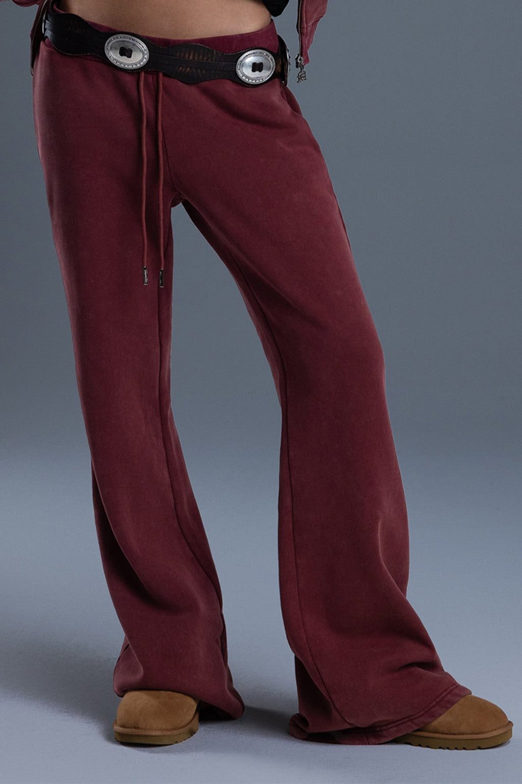 Loves It More Rhinestone Sweatpants