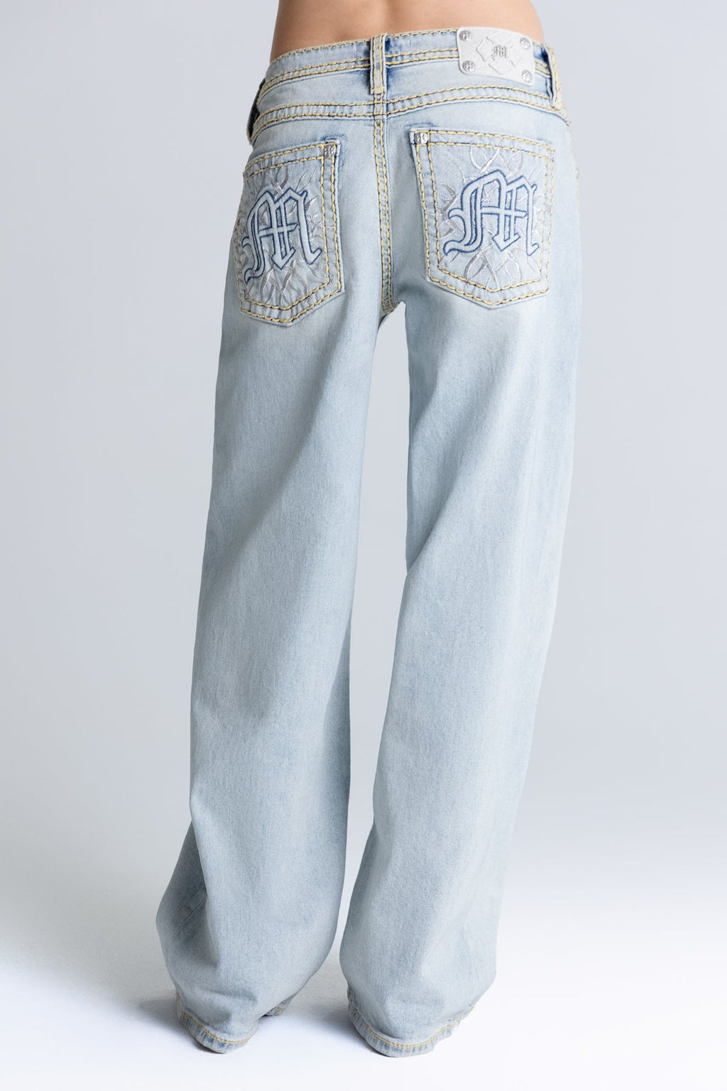 Siren Stitched Baggy Jeans