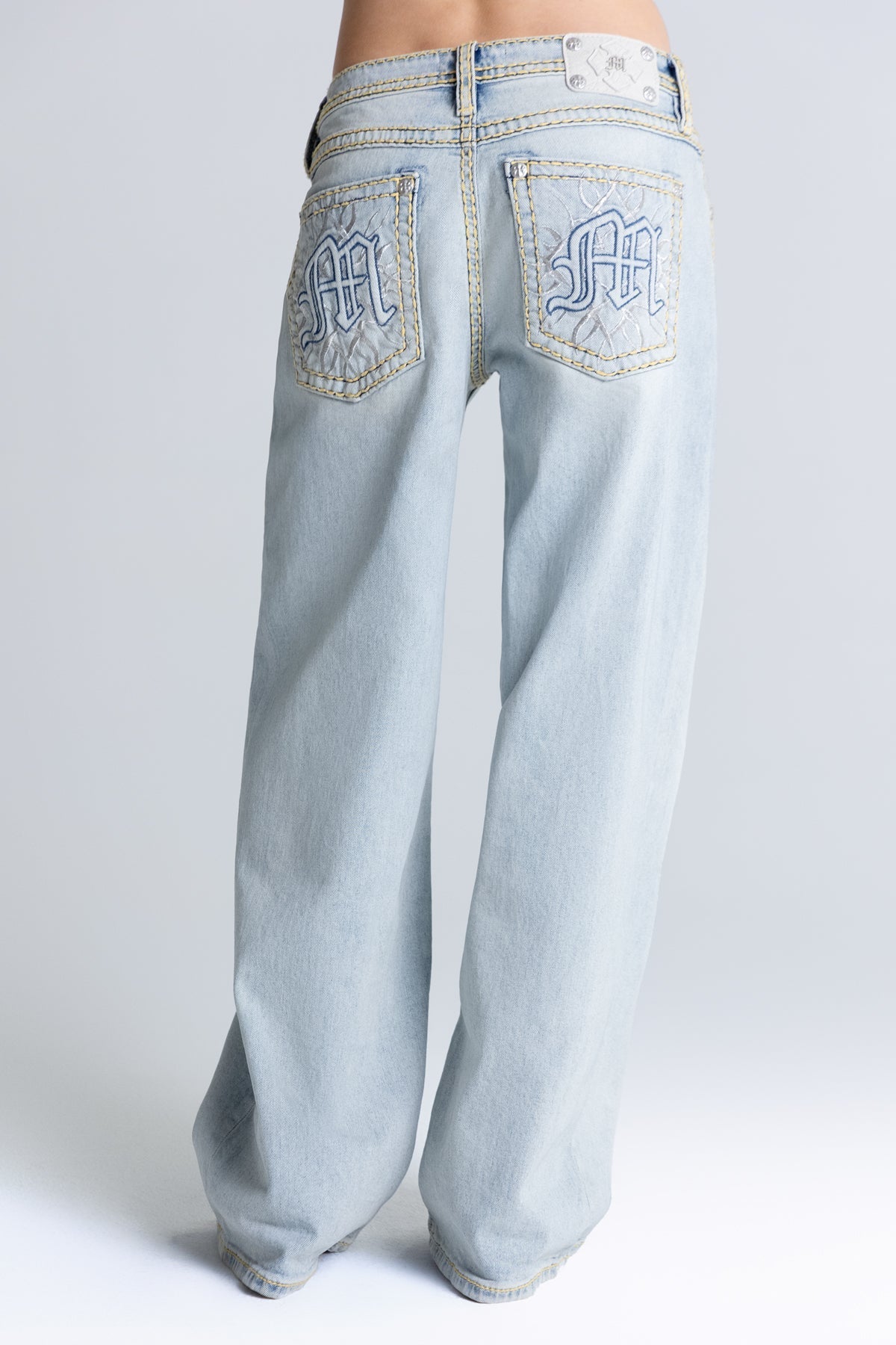 Siren Stitched Baggy Jeans