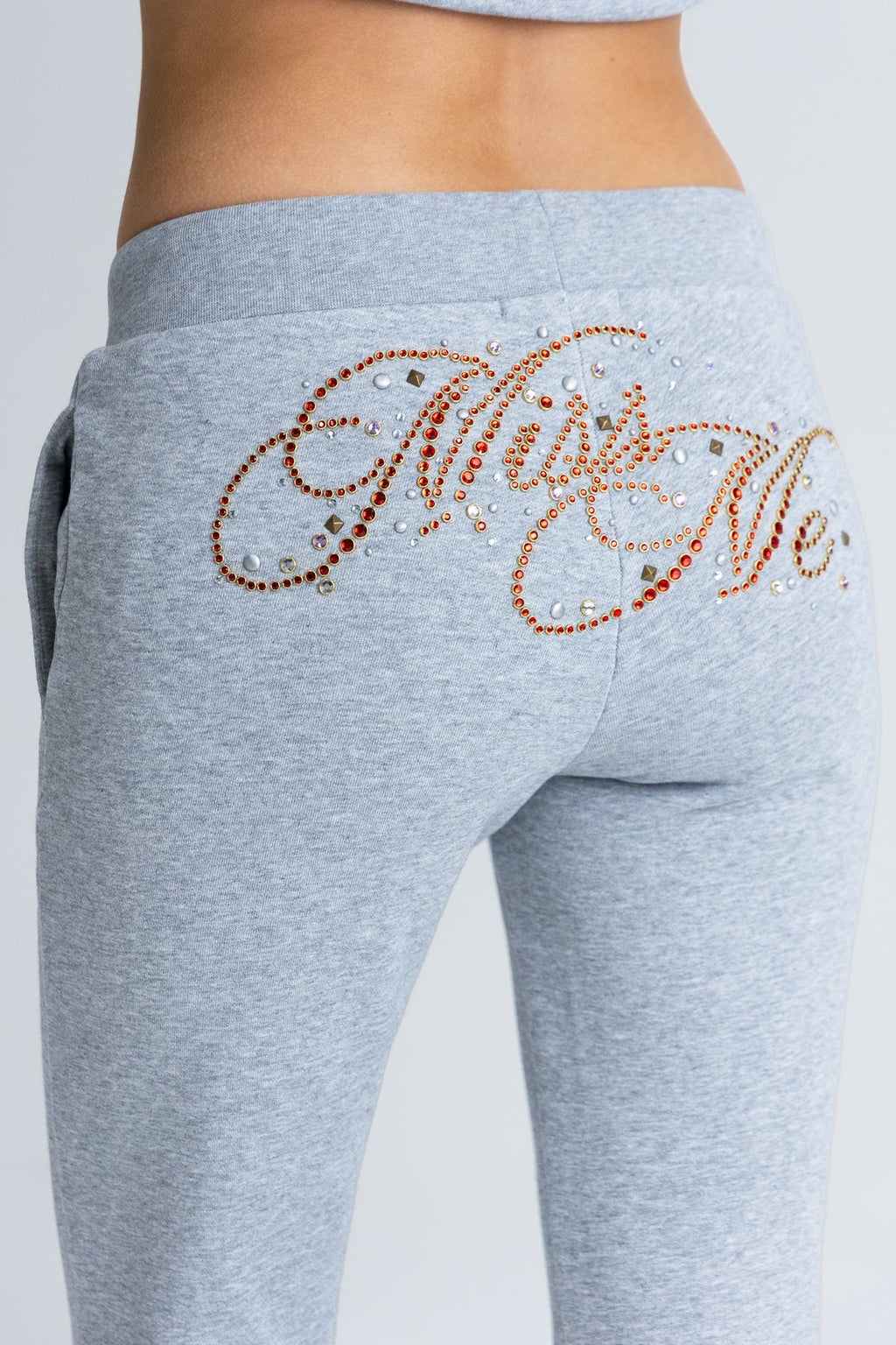 Strobe Rhinestone Sweatpants