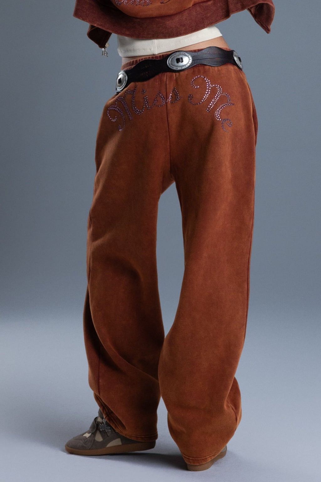 Rhea Rhinestone Sweatpants