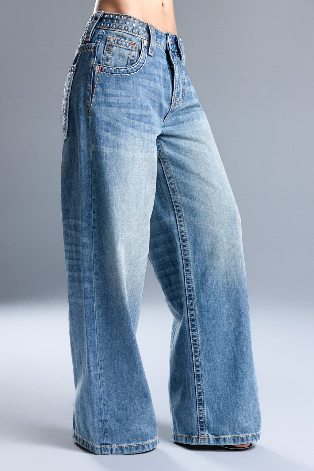 Corina Low Rise Baggy Jeans